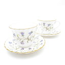 美品 SPODE スポード カンタベリー カップ&ソーサー 2客 ペア コーヒー ティー SO2137K2 【中古】