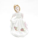 美品 ROYAL DOULTON ロイヤルドルトン HN3323 フィギュア オブ マンス JUNE フィギュリン 6月 置物 陶器人形 英国 オブジェ SU9...