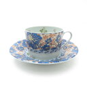 美品 HAVILAND アビランド リモージュ ダムーズ Dammouse カップ&ソーサー ティー コーヒー レア 希少 SU9589B4 【中古】