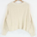美品 JOURNAL STANDARD relume ジャーナルスタンダード レリューム 21-080-462-5180-4-0 コットンボリュームスリーブ 長...