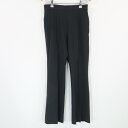 美品 FOXEY NEW YORK フォクシー 43778 Clover Pants パンツ 38 ポリエステル他 スリムストレッチ センタータック ボトムス ...