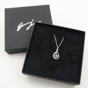 美品 gulamu jewelry グラムジュエリー ネックレス シルバー925 プラチナ ジルコニア アクセサリー レディース AU2869 【中古】