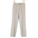 美品 maxmaraWEEKEND マックスマーラ スラックス 34(XS) ウール シルク パンツ レディース AN1175A70 【中古】
