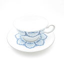美品 OKURA 大倉陶園 呉須正倉院 カップ&ソーサー 1客 ティー コーヒー 碗皿 SO2349J2 【中古】