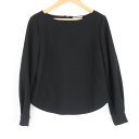 美品 theory luxe セオリー 9108246 トップス 32 XSサイズ相当 ポリエステル他 長袖 ブラウス レディース AO2434A38 【中古】