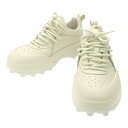 未使用 JIL SANDER ジルサンダー J16WS0022 SPORTY CALF PORCELAIN スニーカー 38 (24cm) レディース AM63...