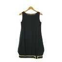 美品 FOXEY NEW YORK フォクシー 32460 ホイップリボン ノースリーブワンピース 38 Sサイズ相当 ポリエステル100% バルーン レディー...