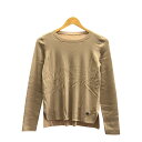 FOXEY フォクシー 31882 ニットトップス 38 Sサイズ相当 ウール100% 長袖 レディース AO2413A18 【中古】