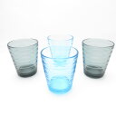 iittala イッタラ アイノ アアルト タンブラー 4点 セット コップ グラス 北欧 SM3589S1 【中古】