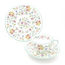 美品 MINTON ミントン ハドンホール カップ&ソーサー 20cmプレート トリオ1セット 皿 ティー ケーキ デザート SU10226E2 【中古】