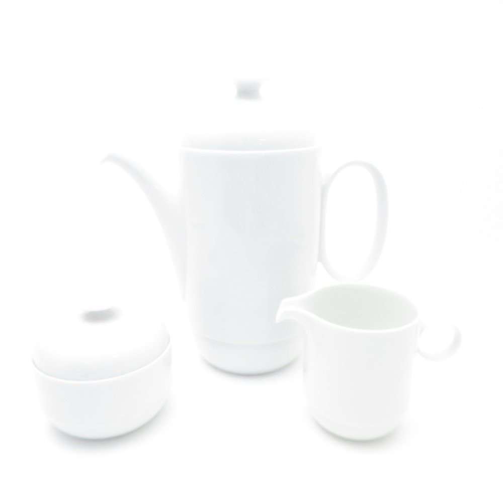 Rosenthal ローゼンタール スタジオライン コーヒーポット&シュガー&クリーマー 3点 セット 珈琲 砂糖 クリーム ミルクジャグ SU10234E2 ...