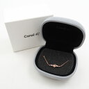Canal4℃ ヨンドシー ブレスレット シルバー ローズゴールド系 ハート アクセサリー レディース AO2480 【中古】