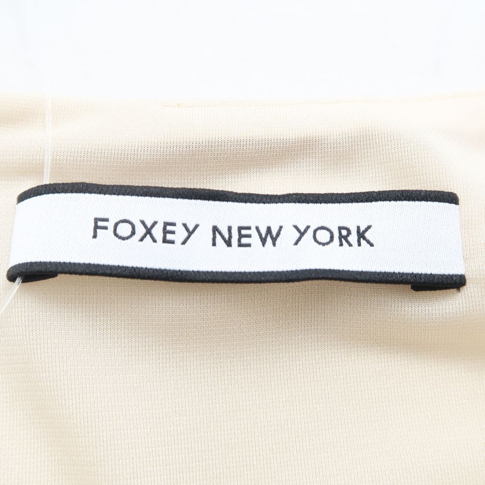 FOXEY NEW YORK フォクシー 40633 Lady Noble ワンピース 38 ポリエステル100％ 膝丈 半袖 パフスリーブ レディース AT1232A49 【中古】 3