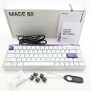 美品 MelGeek メルギーク MADE68 Green Hornet Magnetic Switch ラピッドトリガー搭載 ゲーミングキーボード 緑軸 有線...