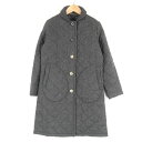 美品 MACKINTOSH マッキントッシュ ステンカラーコート 32(XXS) ウール キルティング ロング レディース AN1502B1 【中古】