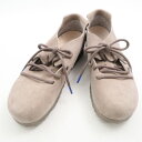 未使用 BIRKENSTOCK ビルケンシュトック モンタナ コンフォートシューズ 37(24cm) トープ レースアップ レディース AN1513 【中古】