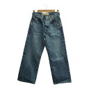 美品 THE SHINZONE ザ シンゾーン 23AMSPA04 パンツ 32 コットン100% バギー ワイド レディース AD439A28 【中古】