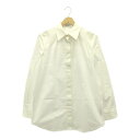 未使用 Salvatore Ferragamo フェラガモ ワイシャツ 40 M コットン100% ブラウス レディース AM6372A80 【中古】