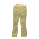 美品 Theory セオリー パンツ X0 綿他 スラックス レディース AO2457A4 【中古】