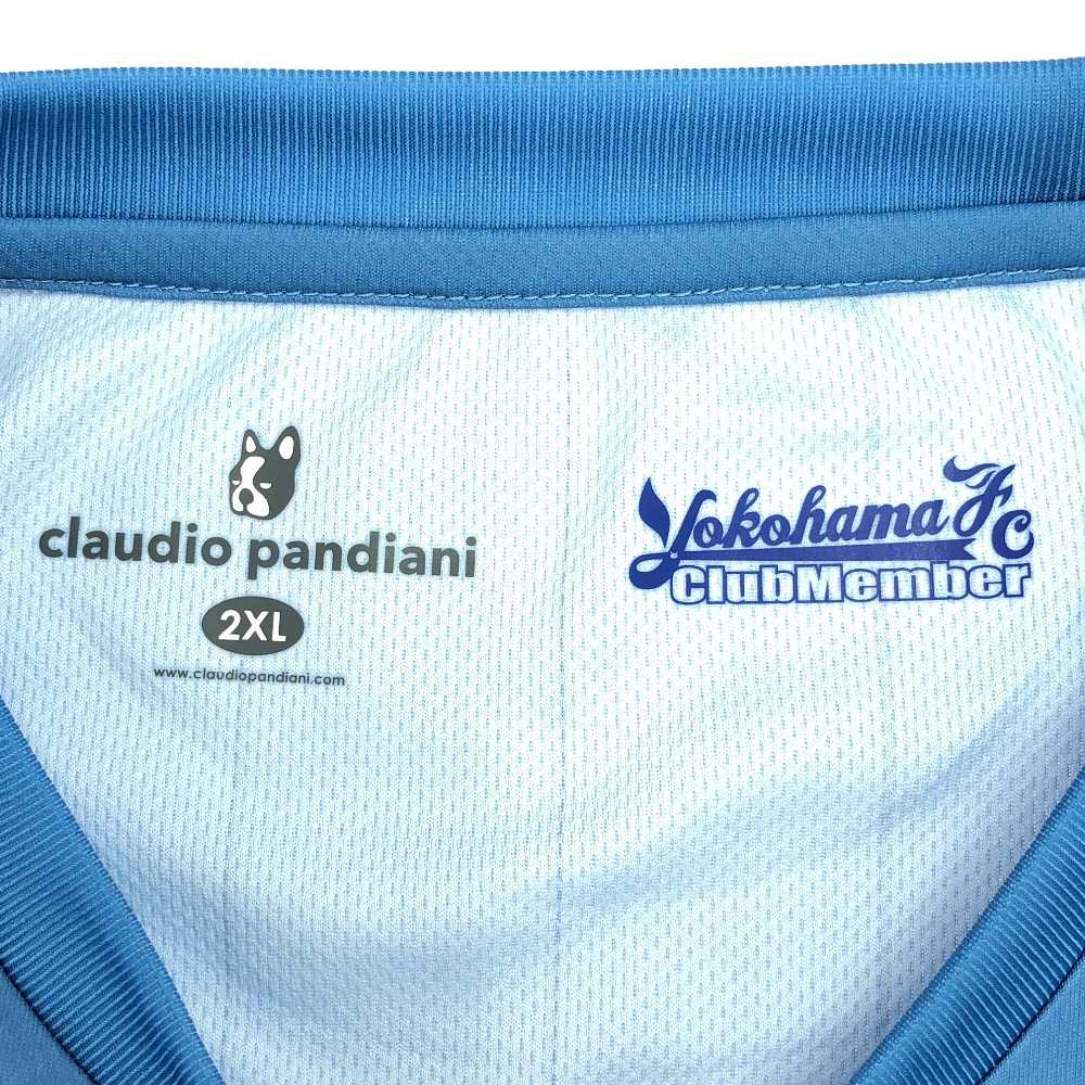 未使用 claudio pandiani クラウディオパンディアーニ 横浜FC 2021 ホーム 半袖レ...