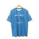 未使用 claudio pandiani クラウディオパンディアーニ 横浜FC 2021 ホーム 半袖レプリカユニフォーム 2XL ポリエステル Jリーグ サッ...