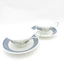 未使用 WEDGWOOD ウェッジウッド グレンミスト ティーカップ&ソーサー 2客 ペア ピオニー SO2790V2 【中古】