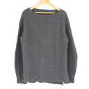 美品 gelato pique ジェラートピケ 72 06II11 リブパフセーター 9 Mサイズ相当 ウール100% 長袖 レディース AO2552A71 【...