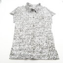 美品 PLEATS PLEASE ISSEI MIYAKE プリーツプリーズ イッセイミヤケ PP33 JJ506 ブラウス 3 ポリエステル100% 半袖 レ...
