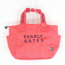 美品 PEARLY GATES パーリーゲイツ ゴルフ カートバッグ レディース HT450 【中古】