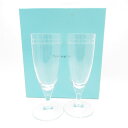 美品 TIFFANY&Co. ティファニー アトラス シャンパングラス 2客 ペア H19 SY11730C2 【中古】