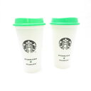 美品 STARBUCKS スターバックス リユーザブルカップ スヌーピー タンブラー 2点 ペア カップ コーヒー SY11751R2 【中古】