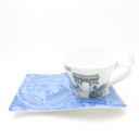 美品 Villeroy&Boch ビレロイ&ボッホ ニューウェーブ ティーカップ&ソーサー SY11424J2 【中古】