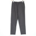 美品 Theory セオリー 5306437 スラックス P ウール アセテート パンツ ストライプ レディース AN1640A22 【中古】