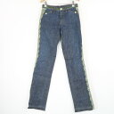 DOLCE&GABBANA ドルチェ&ガッバーナ デニムパンツ 26 コットン レース ジーンズ レディース AN1642A22 【中古】