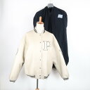 美品 PRADA プラダ FROM THE RUNWAY Leather bomber jacket with patch ボンバージャケット 38 165/7...