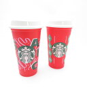 未使用 STARBUCKS スターバックス ホリデー 2021&2022 リユーザブルカップ コップ 2点 セット 473ml ティー コーヒー 限定 スタバ ...
