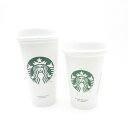 未使用 STARBUCKS スターバックス リユーザブルカップ コップ 2点 セット 355/473ml ティー コーヒー スタバ SU11134L2 【中古】