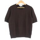 MAXMARA マックスマーラ ニットトップス 1点 L ウール他 半袖 レディース AO2652A27 【中古】