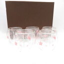 未使用 STARBUCKS スターバックス SAKURA 2018 ダブルウォールグラス バブル 5点 タンブラー セット SY11743Q1 【中古】