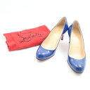 Christian Louboutin ルブタン パンプス 36.5 (23.5相当) エナメル レディース AT1392 【中古】