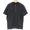 MIZUNO ミズノ トップス O ポリエステル100% 半袖 ハーフジップ ジャージ メンズ AT1429A1 【中古】