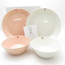 未使用 iittala イッタラ ティーマ ホワイト/パウダー 中皿 ボウル 4枚 ペア 21cmプレート SY11865B1 【中古】