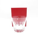 美品 Baccarat バカラ エトナ タンブラー クリスタル ロックグラス オールドファッション SY11974J2 【中古】