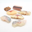 美品 粕漬け 切り身 炭火焼 食品サンプル 7点 食玩 展示用 リアルサイズ 魚介 実物大 HO496 【中古】