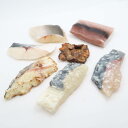 美品 粕漬け 切り身 炭火焼 食品サンプル 7点 食玩 展示用 リアルサイズ 魚介 実物大 HO508 【中古】
