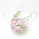 美品 ROYAL ALBERT ロイヤルアルバート ブロッサムタイム ティーポット 1点 茶器 桜 花柄 フラワー 英国 SU10778B2 【中古】
