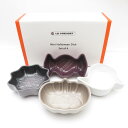 未使用 Le Creuset ルクルーゼ Mini Halloween Dish ディッシュ 4枚 セット ハロウィン SY12175J1 【中古】