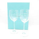 未使用 TIFFANY&Co. ティファニー カデンツ ワイングラス 2客 ペア SU11176B1 【中古】