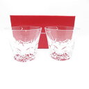美品 Baccarat バカラ エクラ 2023 タンブラー 2点 クリスタル ペア ロックグラス オールドファッション SU11251G1 【中古】