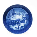 美品 ROYAL COPENHAGEN ロイヤルコペンハーゲン 1995 マナーハウスでのクリスマス イヤープレート 飾り皿 ウォールプレート インテリア SU...